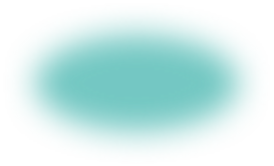 blurred aqua color circle